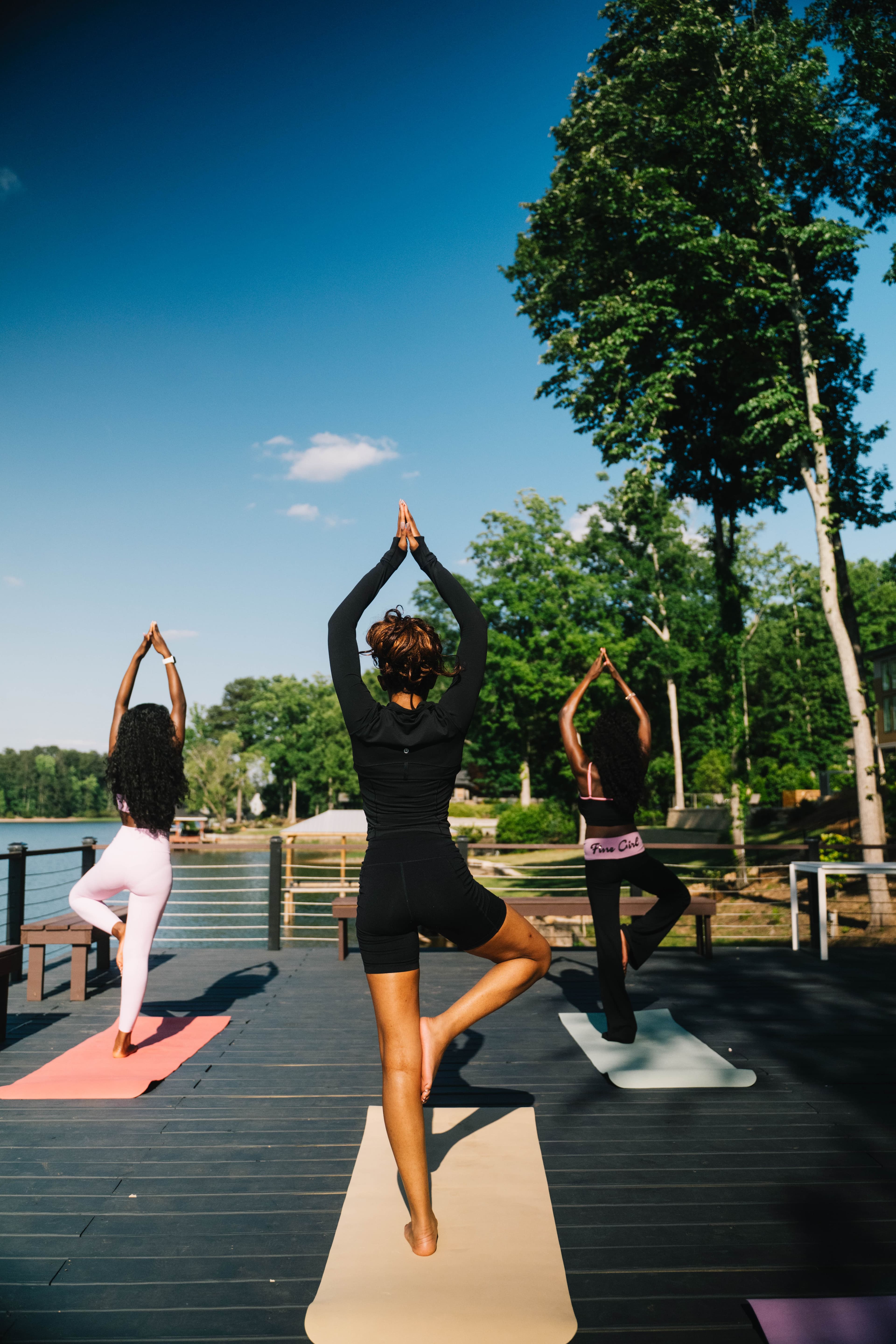 Sunrise Dock Yoga
